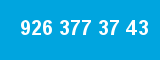 926 377 37 43